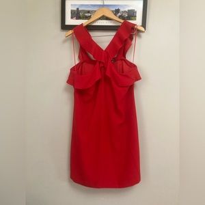 Banana Republic Cross Flounce in Ultra Red 🔥